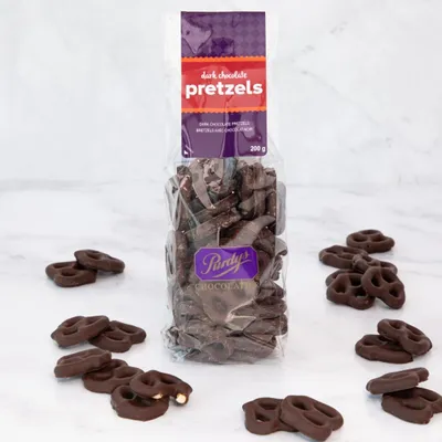 Dark Chocolate Pretzels, 200 g