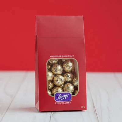 Milk Chocolate Foiled Balls, 225g