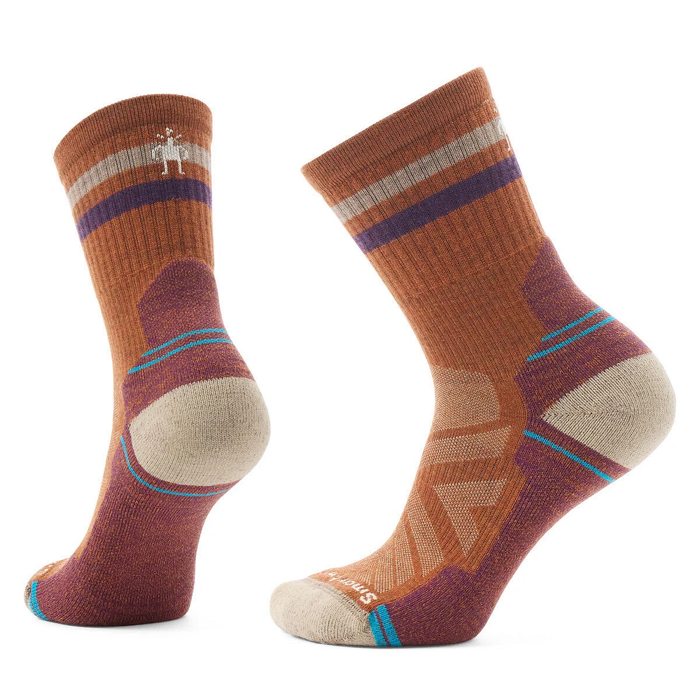 W Hike Light Cushion Tube Stripe Crew Socks Fossil