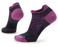 Women's Run Zero Cushion Low Ankle Socks Charcoal