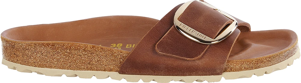 Madrid Big Buckle Cognac -narrow