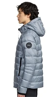 Men's Crofton Hoody - Black Disc Light Ozone Blue