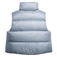 Women's Cypress Puffer Vest- WD Light Ozone Blue