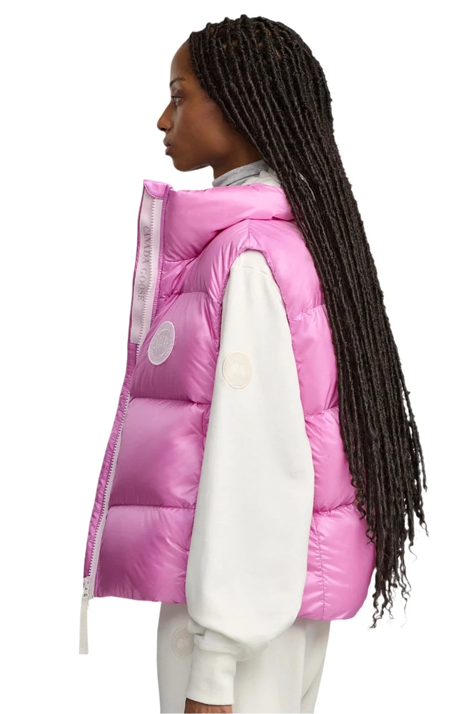 Women's Cypress Puffer Vest- WD Twilight Magenta