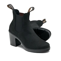 2460 High Heel Black Nubuck