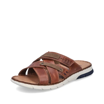 Tan Crisscross Sandal