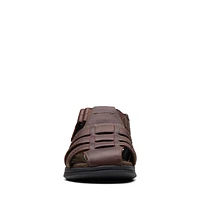 Walkford Fish Leather Brown Tumb