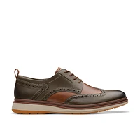 Chantry Wing Leather Dark Olive Combi