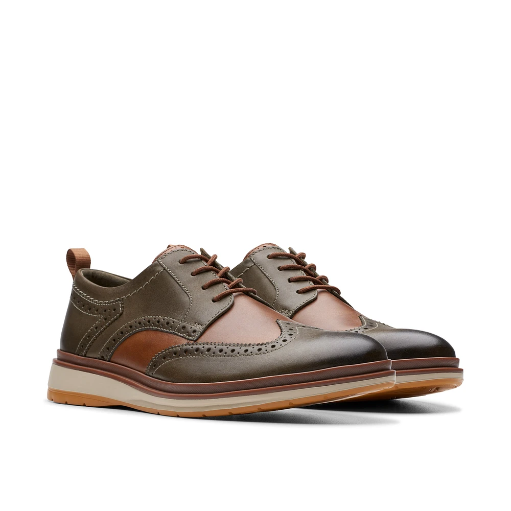 Chantry Wing Leather Dark Olive Combi