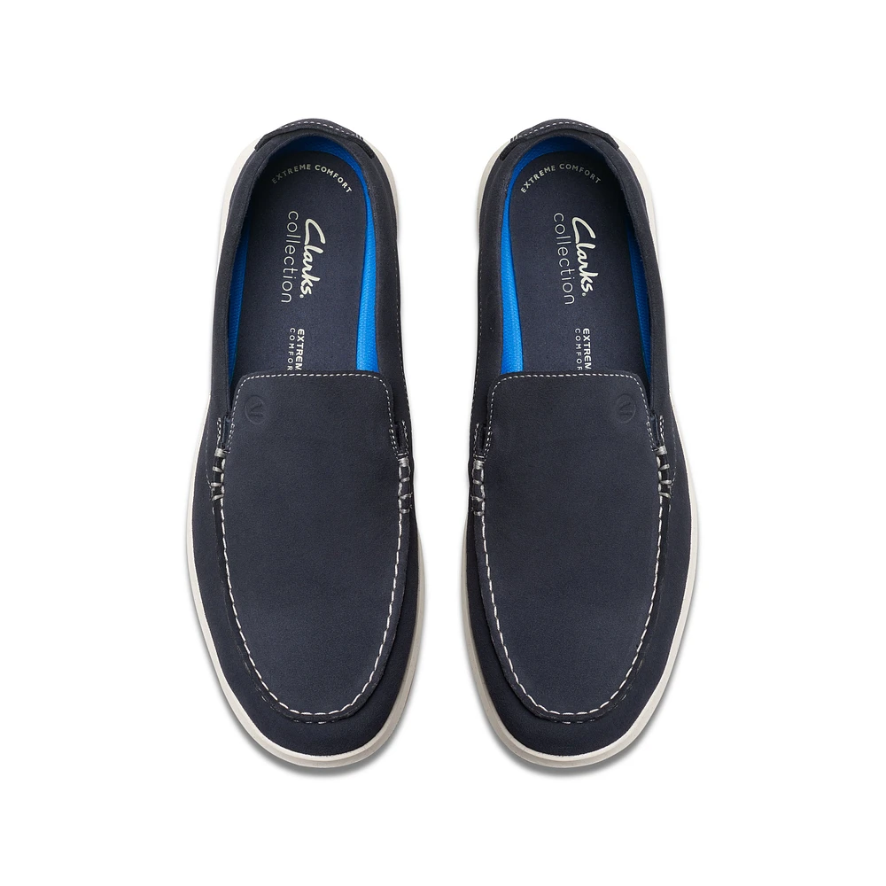 Flexway Step Navy Suede