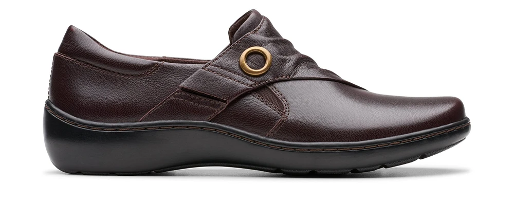 Cora Aubrie Leather Dark Brown