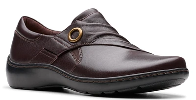 Cora Aubrie Leather Dark Brown