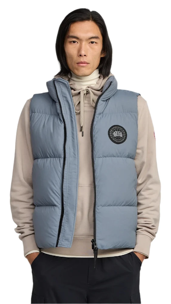 Men's Lawrence Puffer Vest- BD Light Ozone Blue