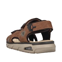 Brown Velcro Sandal