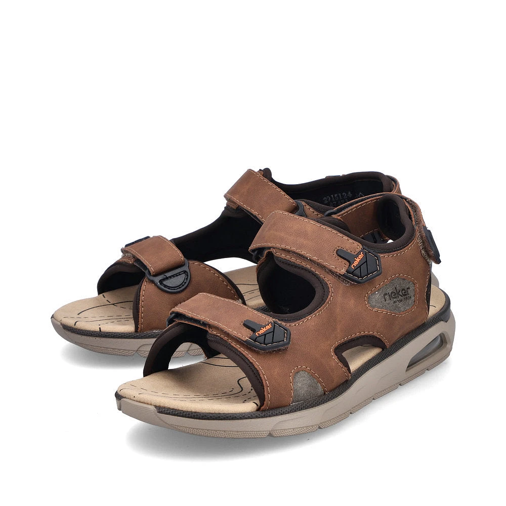 Brown Velcro Sandal