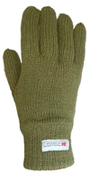 Knit Glove C40 Thinsulate Poly Lined Cornflower Olive