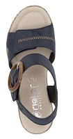 Blue Heel Sandal