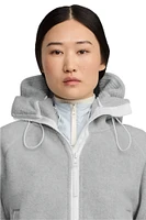 Women's Chilliwack Fleece Bomber - Humanature Silverbirch Heather