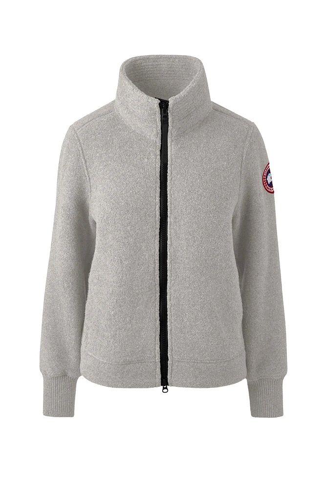 Severn Fleece Jacket Mist Grey