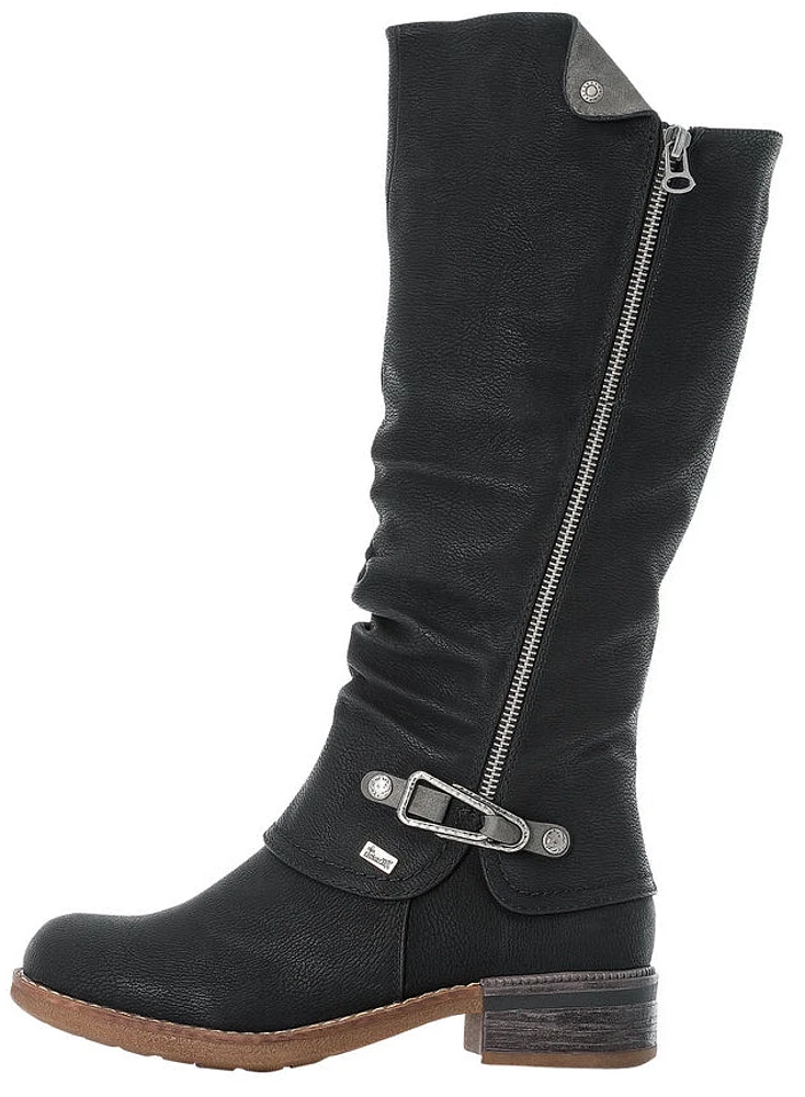 Tall Black Boot