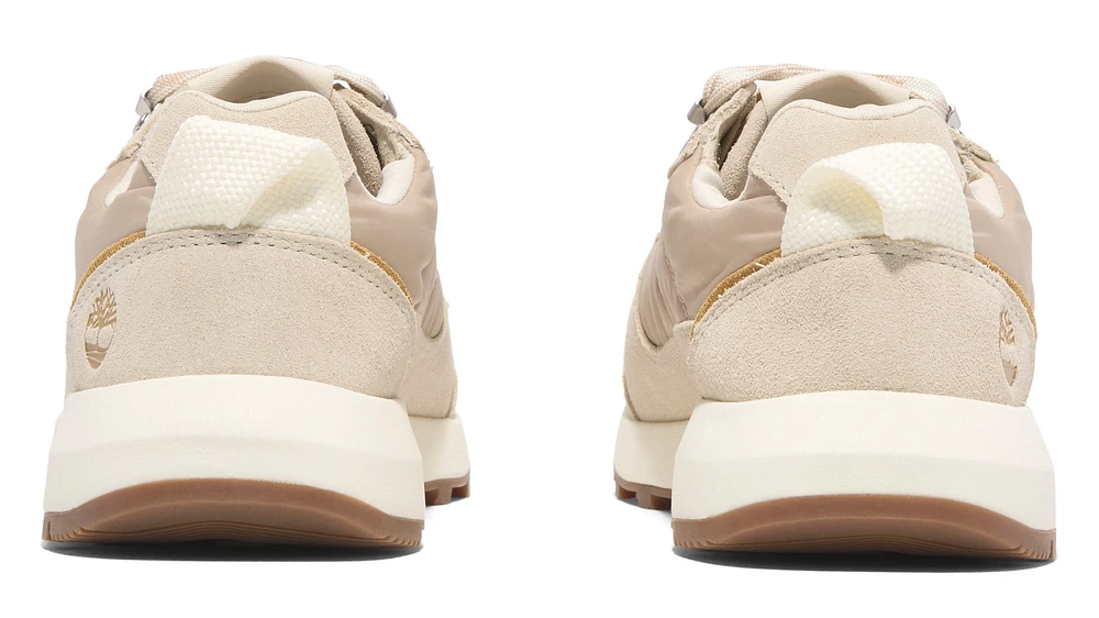 Retro Swift Low Lace Up Sneaker Light Beige