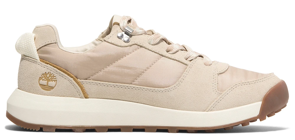 Retro Swift Low Lace Up Sneaker Light Beige