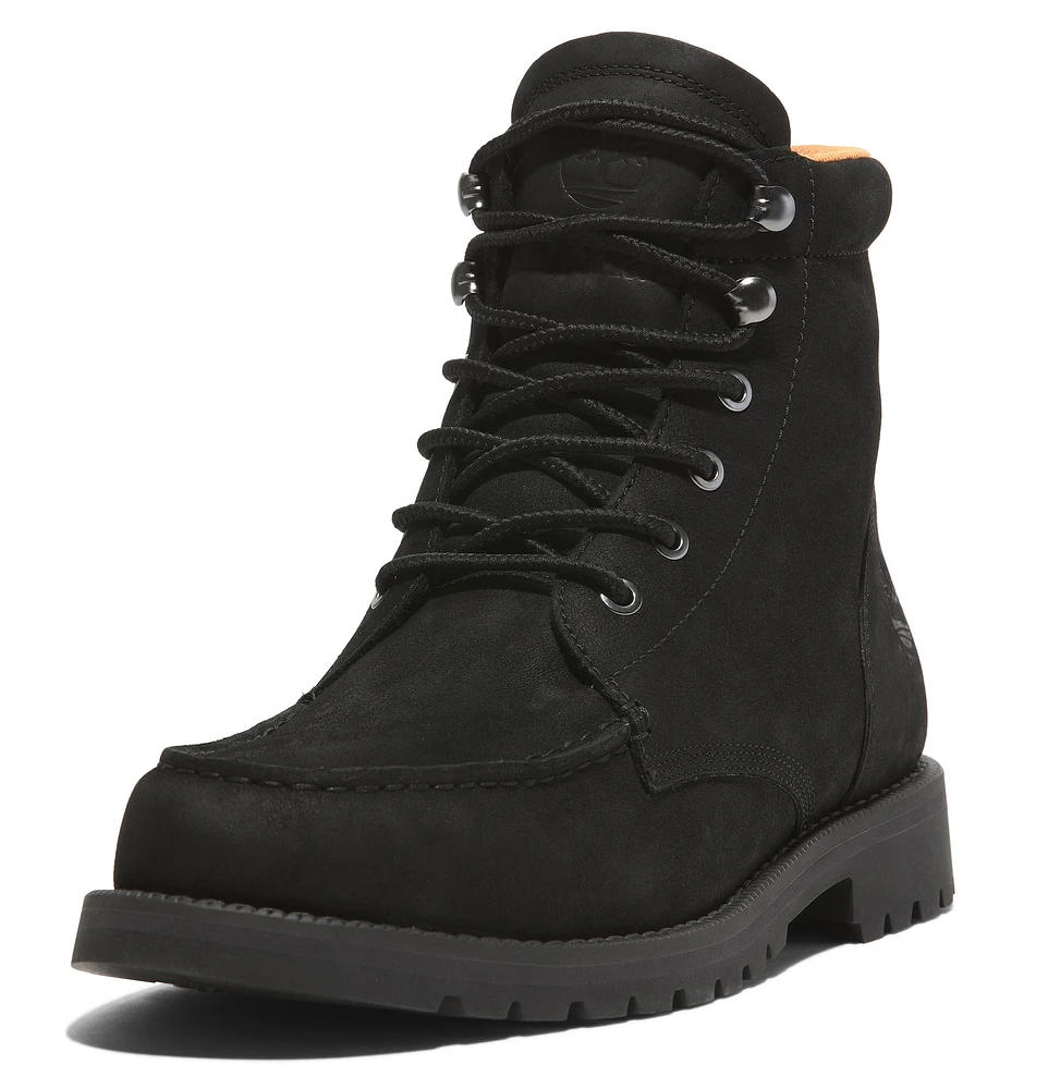 Redwood Falls Moc Toe Waterproof Boot Black