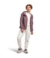 W Antora Jacket Fawn Grey Boysenberry