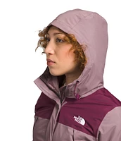 W Antora Jacket Fawn Grey Boysenberry