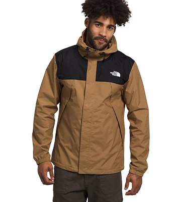 Men's Antora Jacket Utility Brown TNF Black