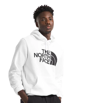 Men's Half Dome Pullover Hoodie TNF White Black