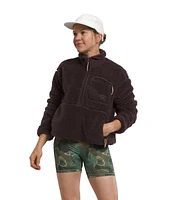 Women's Extreme Pile Pullover Coal Brown