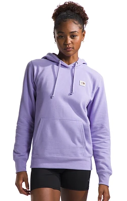 Women's Heritage Patch Pullover Hoodie High Purple