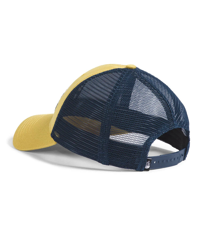 Embroidered Mudder Trucker Yellow Silt Summit Navy Bear Graphic