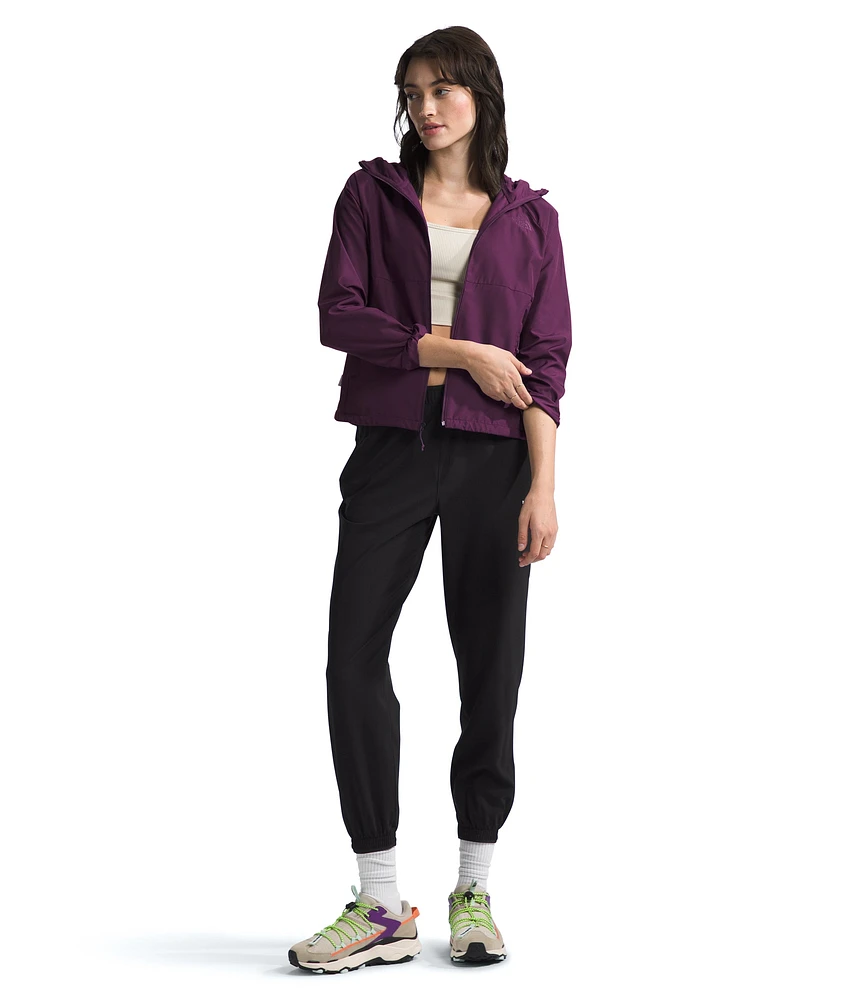 Women's Flyweight Hoodie 2.0 Black Currant Purple