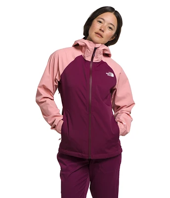 W Valle Vista Jacket Shady Rose Boysenberry