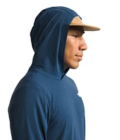 Men's Adventure Sun Hoodie Shady Blue