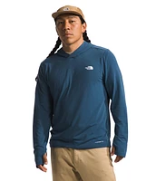 Men's Adventure Sun Hoodie Shady Blue