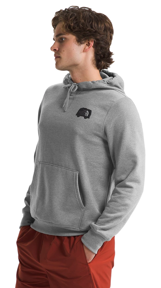 Men's Brand Proud Hood TNF Medium Grey Heather Black