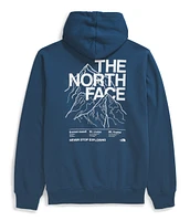 Men's Places We Love Hoodie Shady Blue TNF White