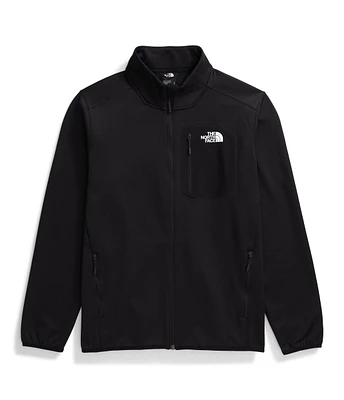 Men's Crest Full Zip TNF Black