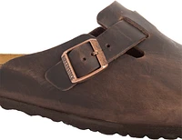 Boston Soft Footbed Oiled Leather Habana - Narrow