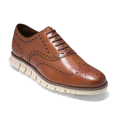 Zerogrand Wingtip Oxford Tan