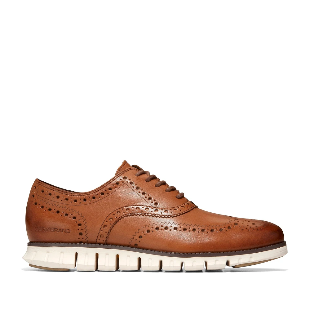 Zerogrand Wingtip Oxford Tan