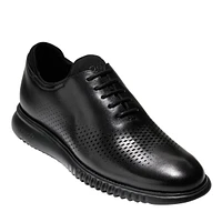 2.zerogrand Laser Wingtip Ox Lined Black