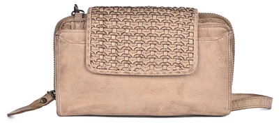 Lusso X-body Wallet Bag Taupe