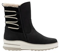 Black Warmlined Flip Grip Side Zip Boot