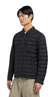 Air Down Ashton Shirt Jacket Black