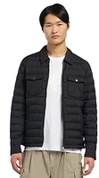 Air Down Ashton Shirt Jacket Black