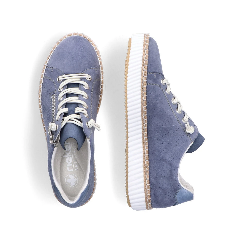 LT Blue Lace Up